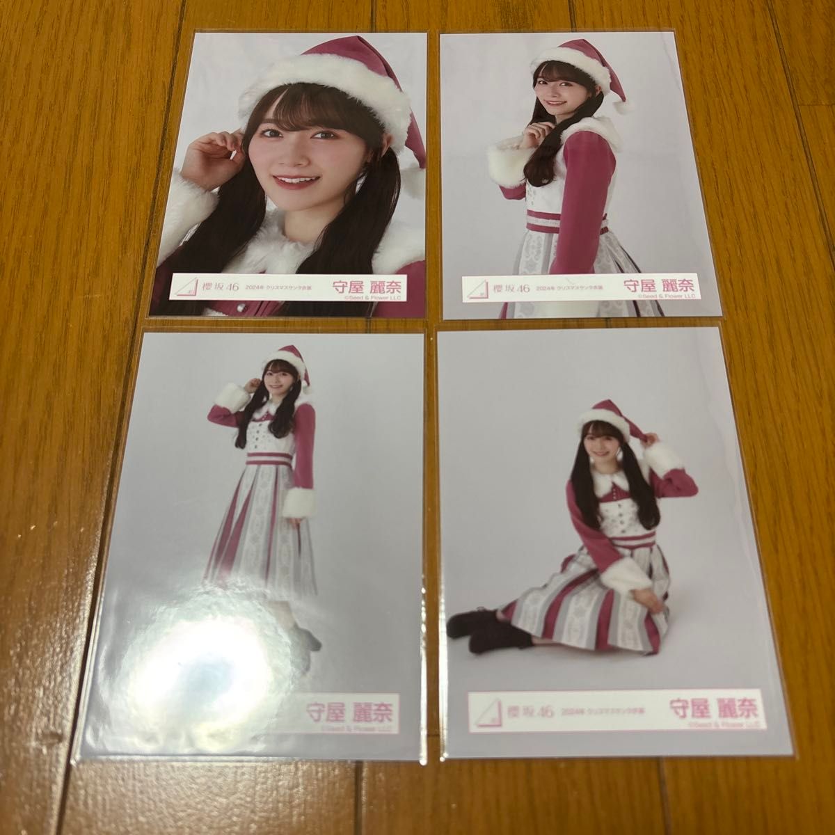 櫻坂46 守屋麗奈 クリスマスサンタ衣装 2024年 生写真｜Yahoo!フリマ