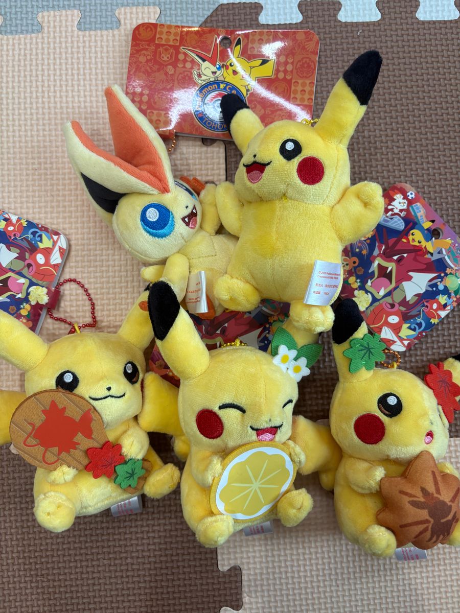 ポケモンセンタートウホクR まつりごっこピカチュウ ぬいぐるみ 全6種