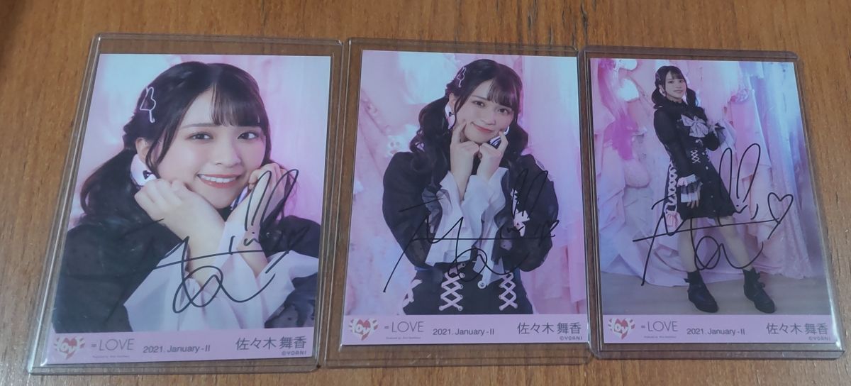 イコラブ ＝LOVE 佐々木舞香 君の第3ボタン 生写真 コンプ｜Yahoo