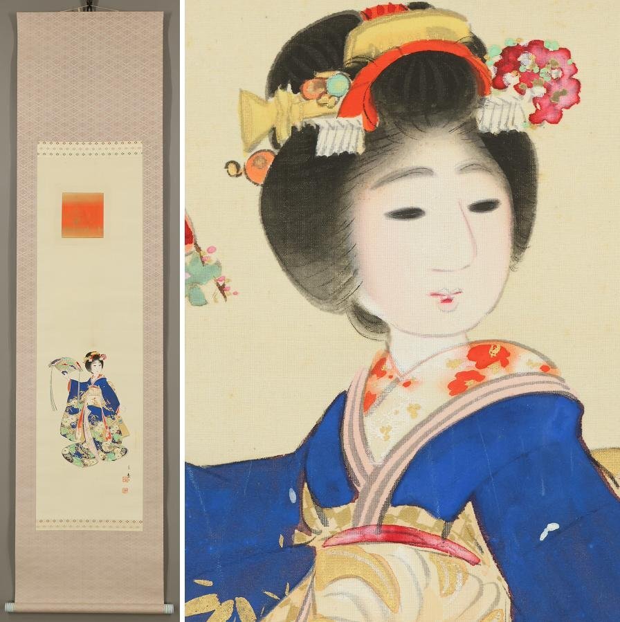 2026年最新】Yahoo!オークション -日本画 舞妓(美術品)の中古品・新品