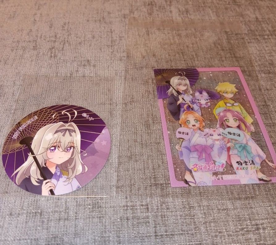 名探偵プリキュア 極楽湯 コラボ アクリルスタンド 森亜るるか キュア