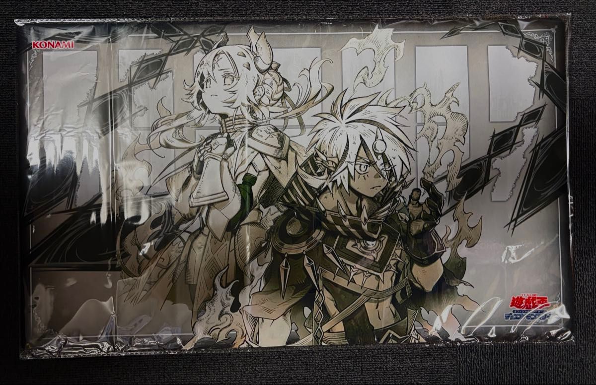 The Fallen & The Virtuous プレイマット 遊戯王 烙印 アルバス