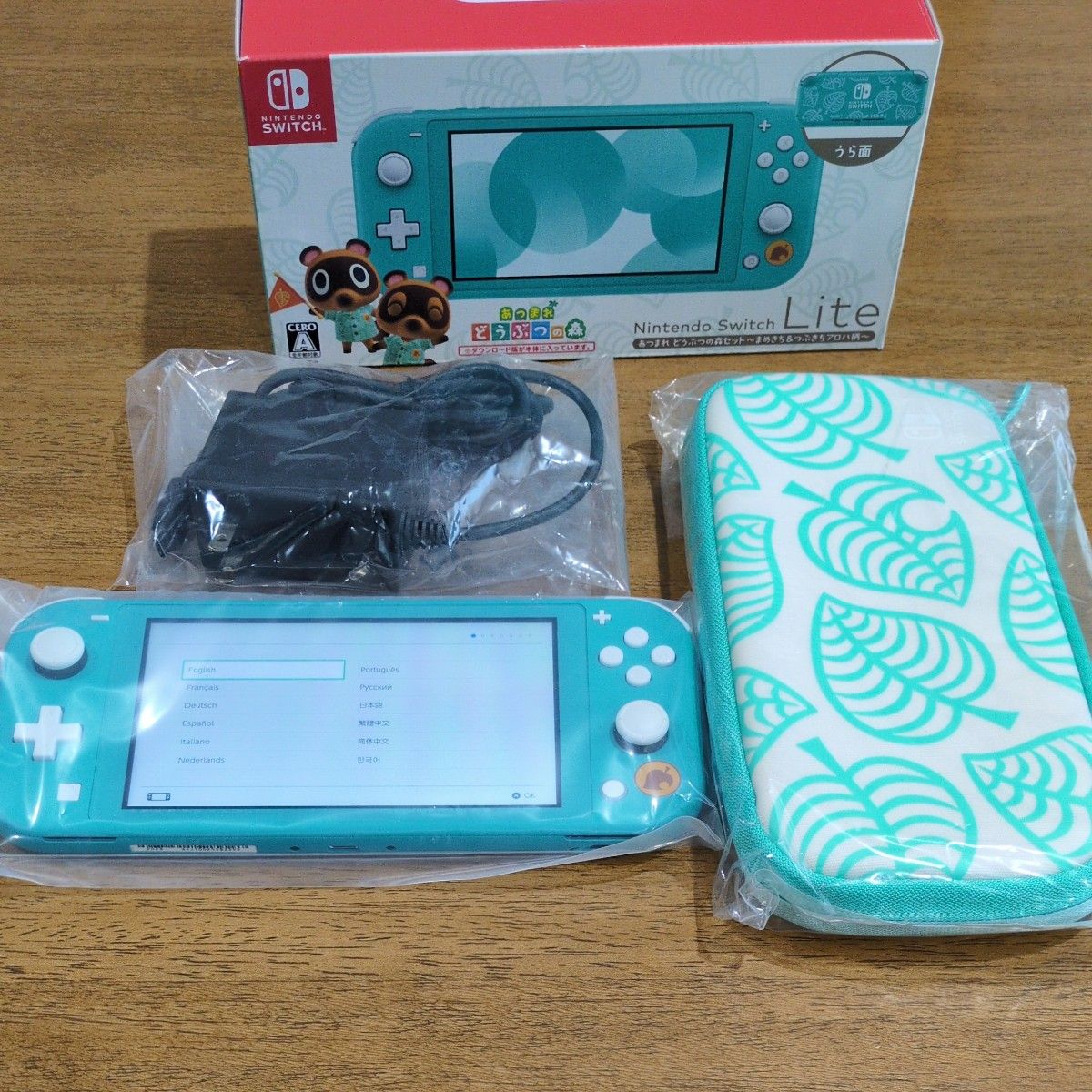 新品・未開封】Nintendo switch Lite あつまれ どうぶつの森セット