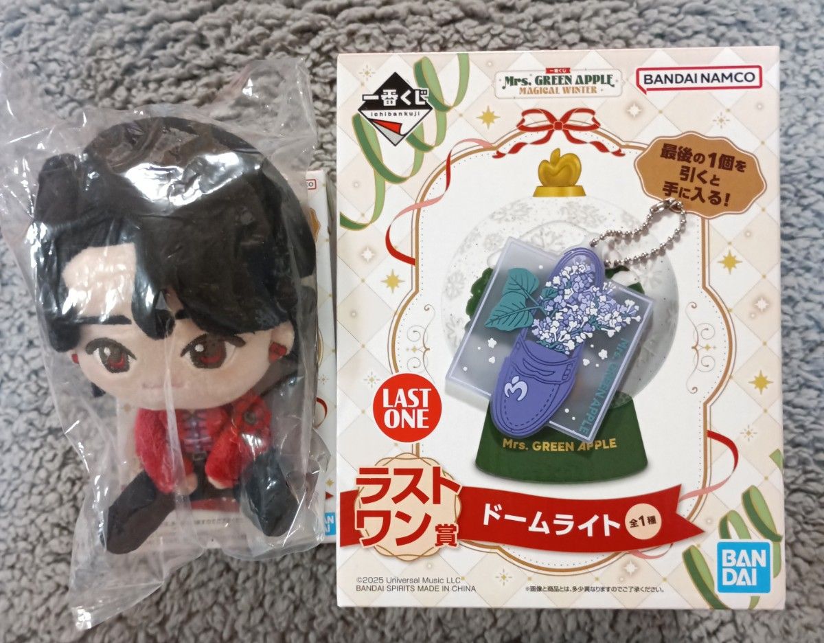 Mrs GreenApple MGA ミセス 大森元貴 韓国 ソウルコン ぬいぐるみ