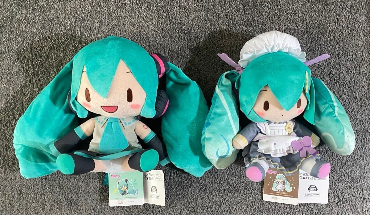 初音ミク ふわぷち L ぬいぐるみ 初音ミク 16th Anniversary KEI 約