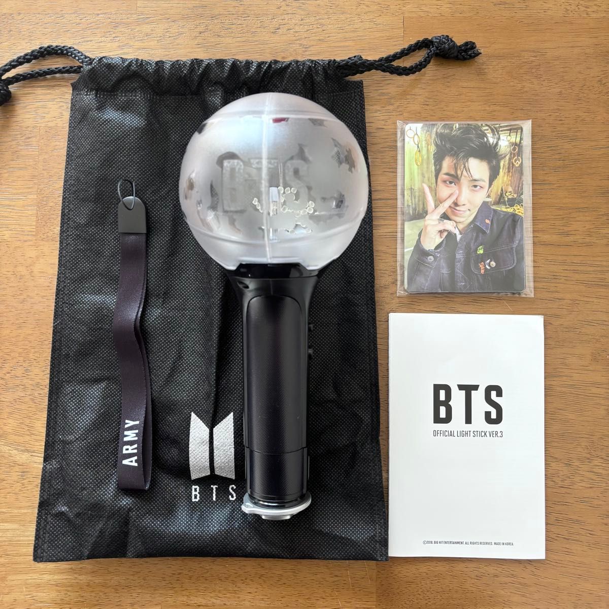BTS official light stick ver 3 ペンライト アミボム｜Yahoo!フリマ