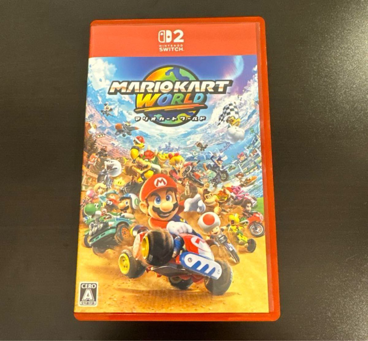 Nintendo Switch 2 新品未開封】マリオカートワールド シュリンク入 4