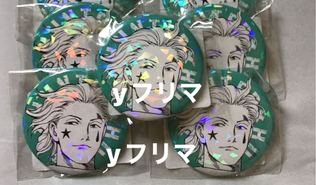HUNTER×HUNTER オールスター缶バッジ ハンターハンター ヒソカ 缶