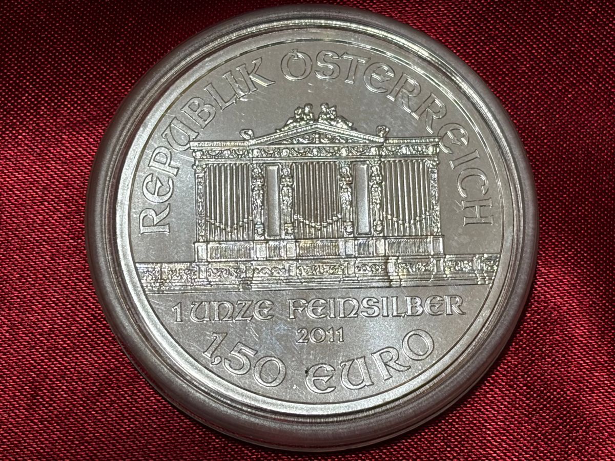 ウィーン銀貨 2023 1オンス銀貨 銀貨 純銀 投資 高騰 1oz銀貨 銀貨
