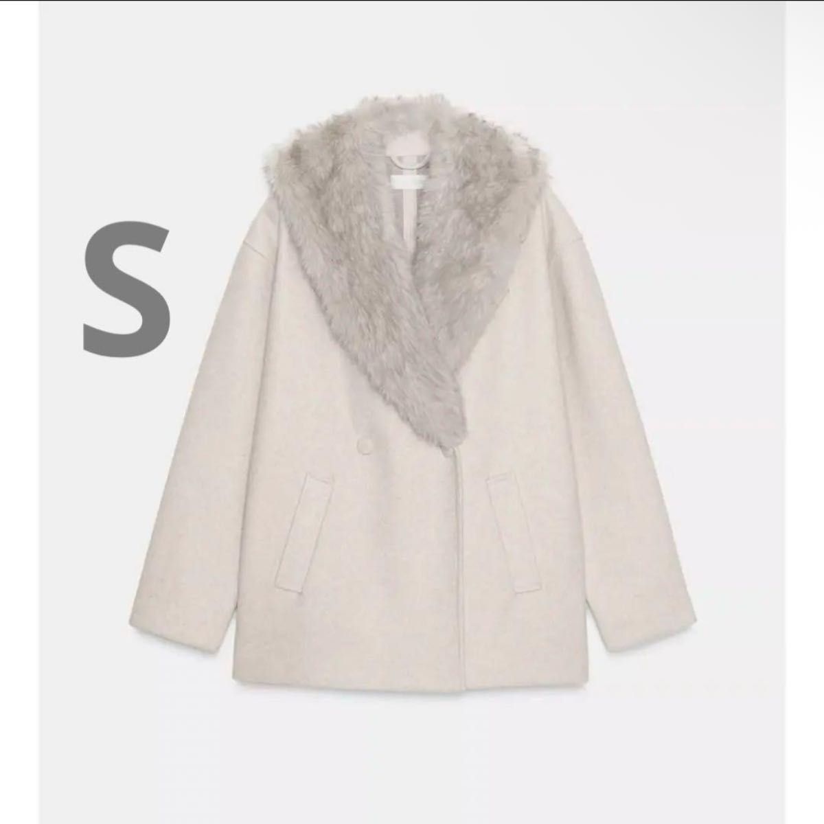 ZARA ブラッシュドフリンジニットジャケット M 新品｜Yahoo!フリマ（旧