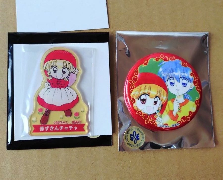 りぼん カフェ 神風怪盗ジャンヌ アクスタ 缶バッジ アクリル