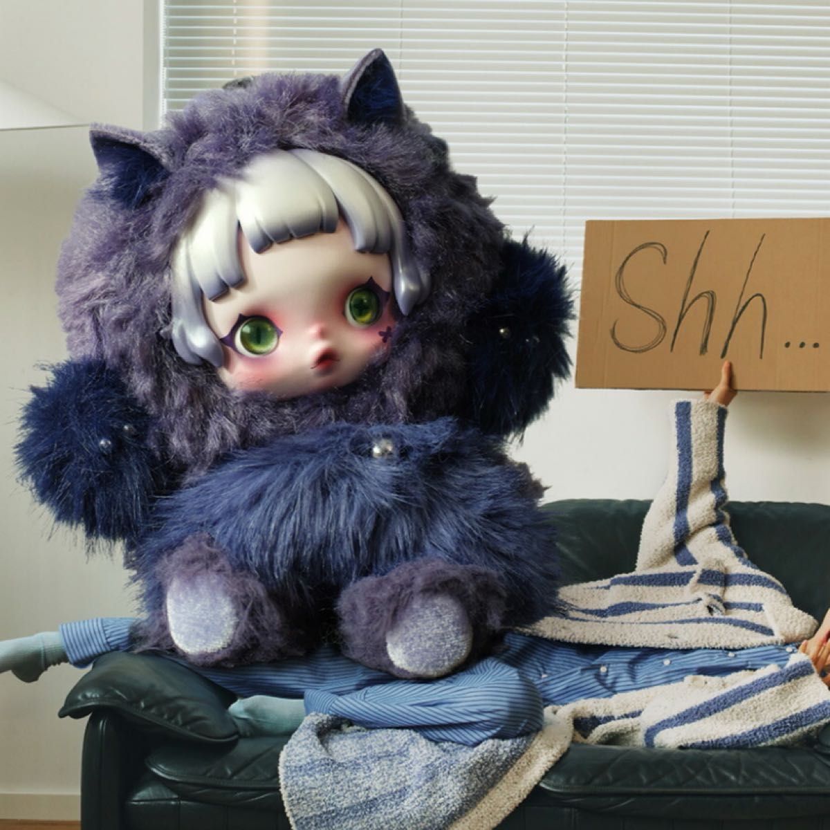 正規品】スカルパンダ新作 skullpanda lazy pandaぬいぐるみ｜Yahoo