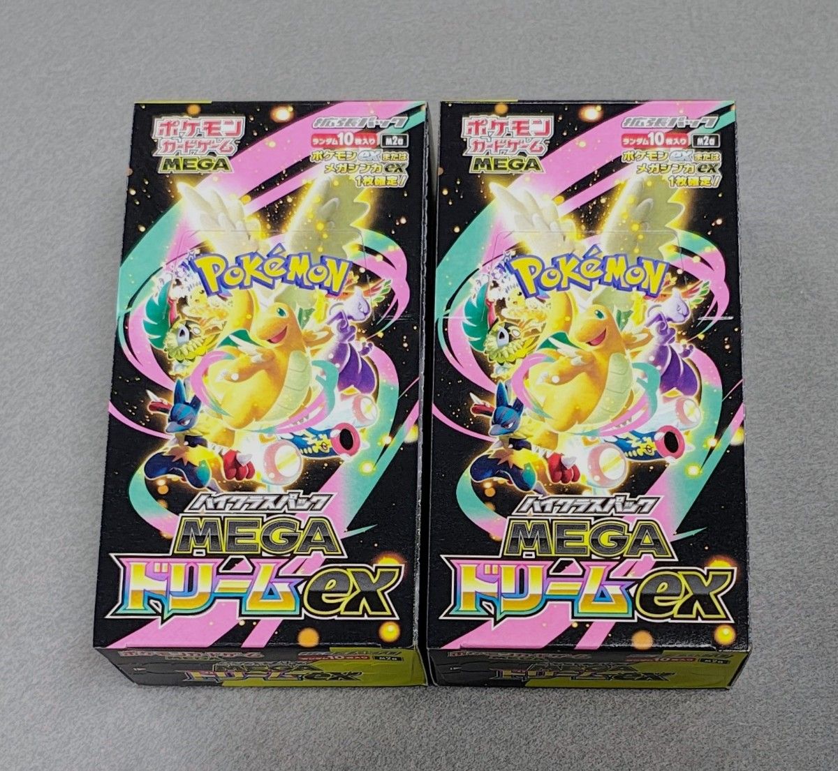 ポケモンカードゲーム MEGAドリームex 2BOX 新品未開封シュリンク付き