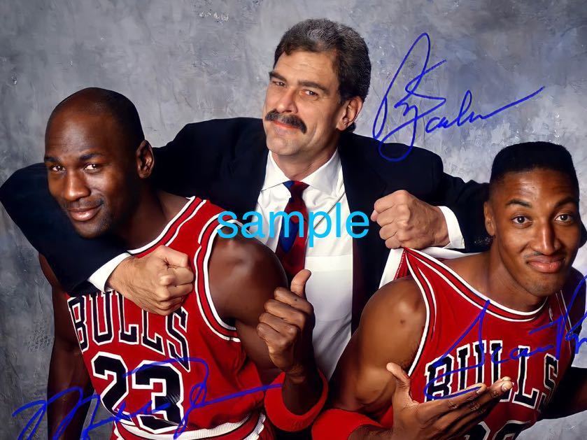 NBA Chicago Bulls マイケルジョーダン スコッティピッペン フィル