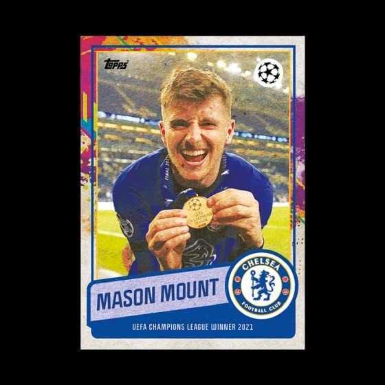 Topps Future Champions By Mason Mount Soccer UEFA Champions League