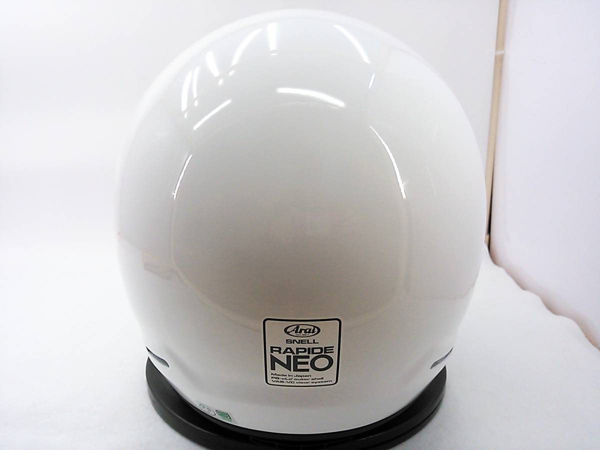 使用極わずか 美品 2020年製 Arai アライ RAPIDE-NEO ラパイドネオ
