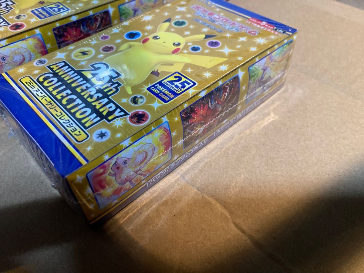 ポケモンカードゲーム 25周年 box 2個 シュリンク付き 送料無料｜Yahoo