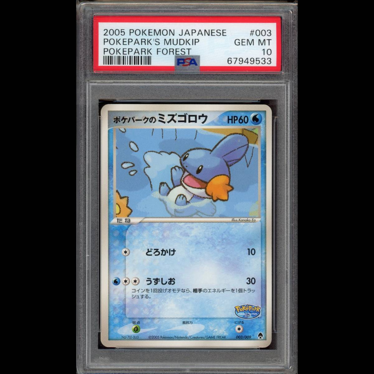 Yahoo!オークション - PSA10 ポケモンカード ポケパークのミズゴロウ 0