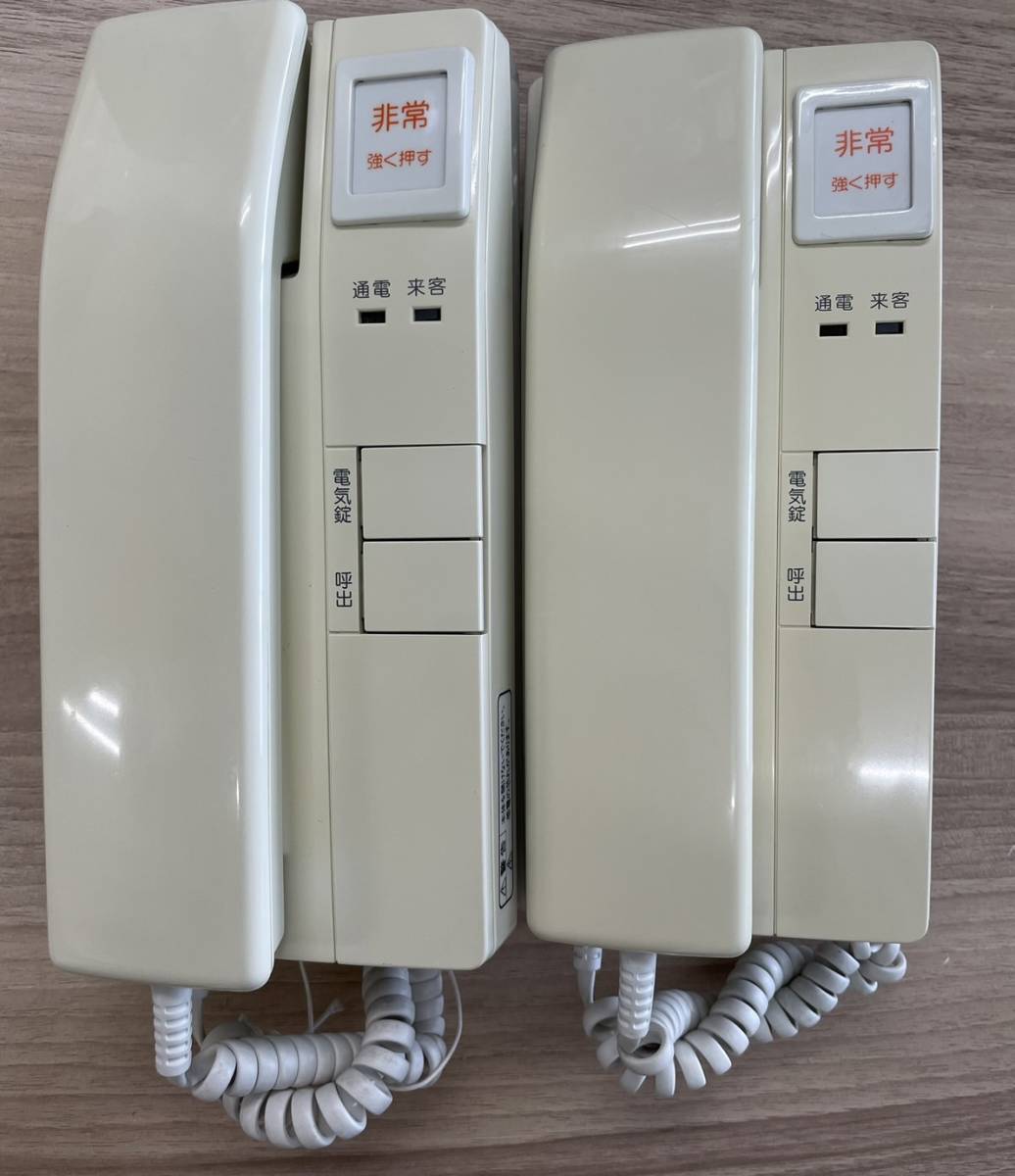 VG-2GT-6G 1か月保障 2台 インターホン 居室親機 領収書発行可｜Yahoo