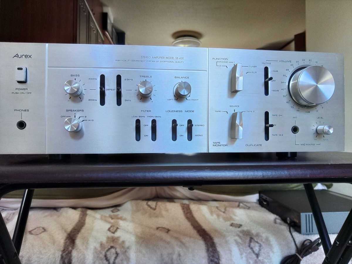 Yahoo!オークション - プリメインアンプ Aurex SB-420