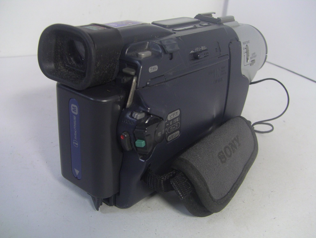 MiniDVテープ再生できます SONY MiniDVビデオカメラ DCR-TRV17