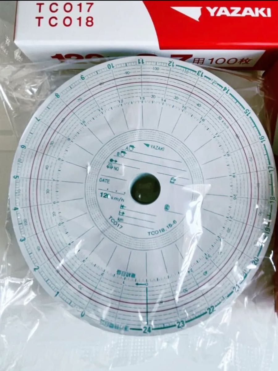 矢崎創業 タコグラフチャート紙 2箱セット 未開封品 送料込み 6月末迄