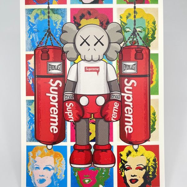 Yahoo!オークション - DEATH NYC 世界限定100枚 アートポスター Kaws