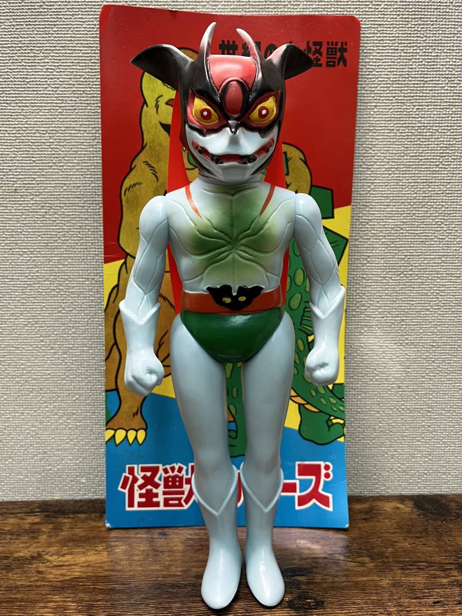 昭和レトロ 激レア当時物 デビルマン 面取れマスク取れ パチソフビ