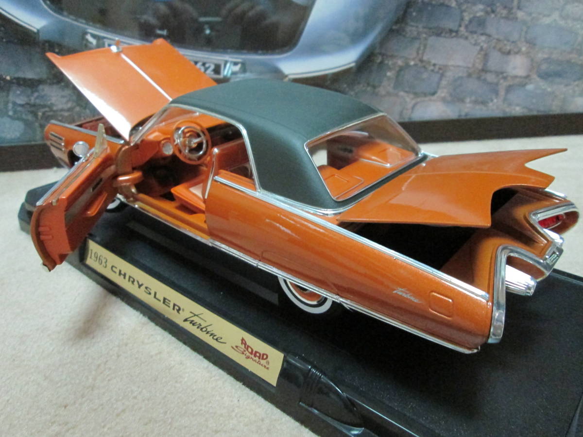 Yahoo!オークション - 1/18 CHRYSLER turbine 1963年 クライスラー