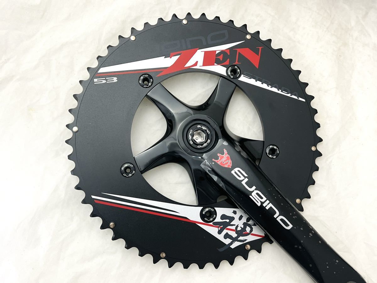 スギノ禅sugino zen strada 53T 39T クランクチェーンリング