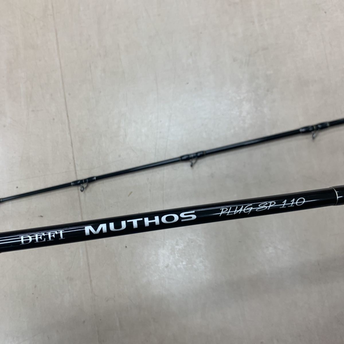 中古品ZENAQ DEFI MUTHOS PLUG SP 110 釣竿ミュートスゼナック-–日本