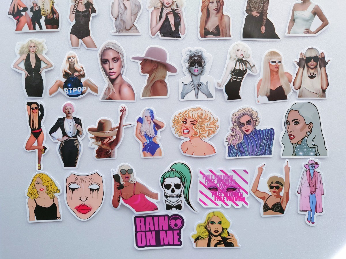 Lady Gaga レディー・ガガ ステッカー 50枚｜Yahoo!フリマ（旧PayPay