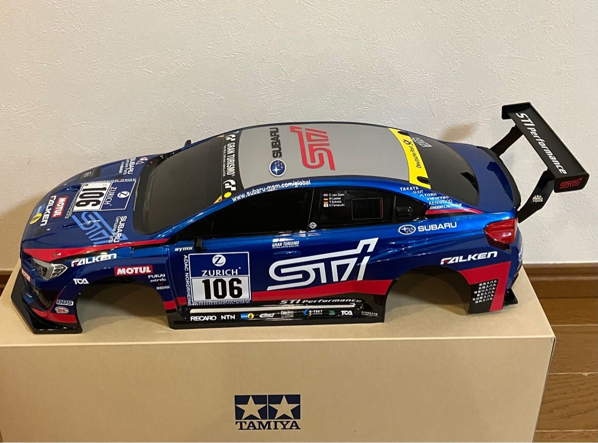 タミヤ SUBARU WRX STI NBRチャレンジ ラジコンボディ【未使用