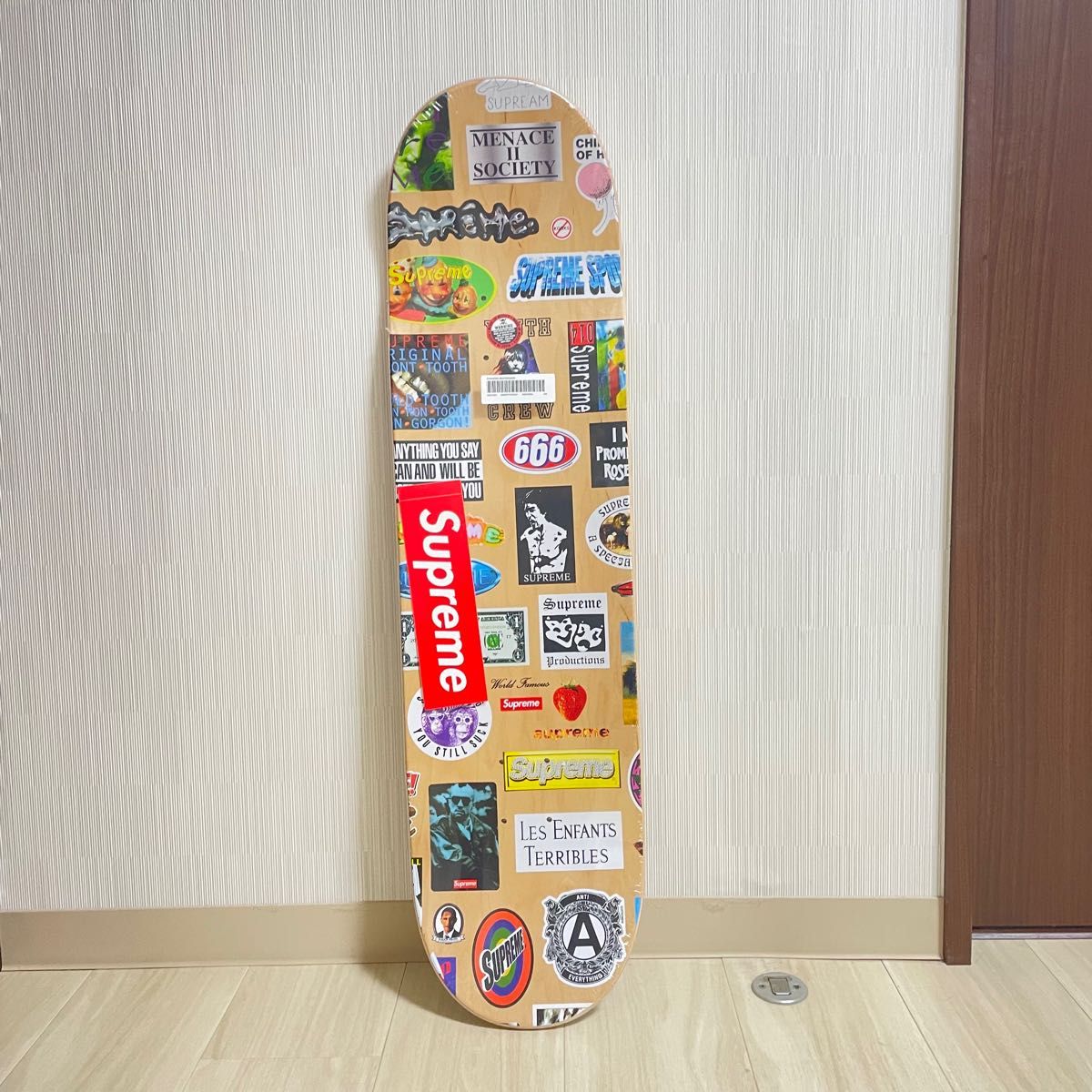 新品 Supreme Stickers Skateboard Deck スケートボード スケボー