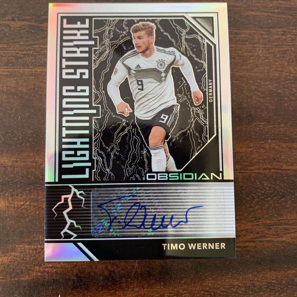 Panini Obsidian ドイツ代表 ティモ・ヴェルナー 直筆サインカード