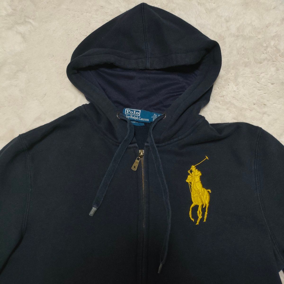 RALPH LAUREN ラルフローレン 裏起毛 ビッグポニー ジップアップ