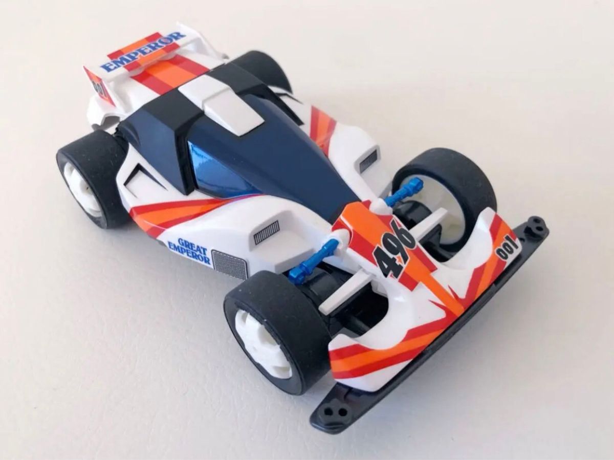 極美品・塗装済】タミヤ ミニ四駆 ダッシュ001号 グレートエンペラー