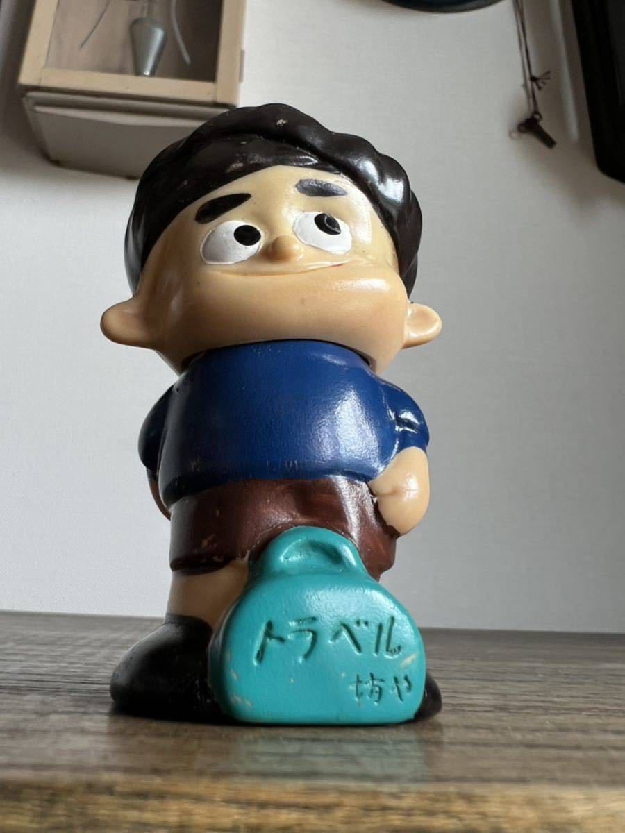 Yahoo!オークション - 当時物 エーザイ 製薬トラベルミン坊やソフビ 貯