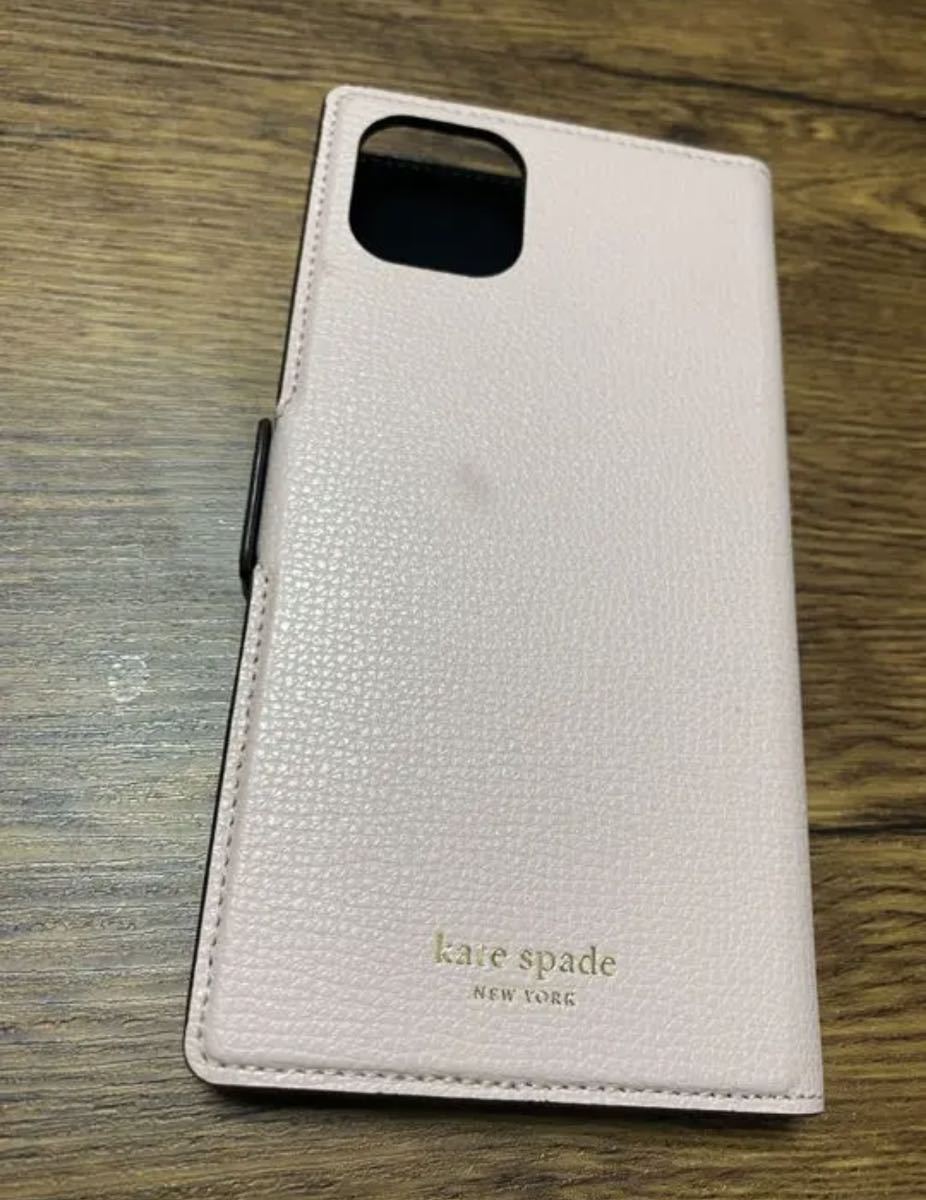 入手困難レア ケイトスペード フレブル手帳型iphoneケース 11promax