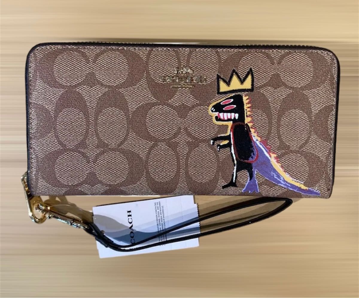 長財布 COACH（コーチ）シグネチャー バスキアコラボ状態新品・未使用