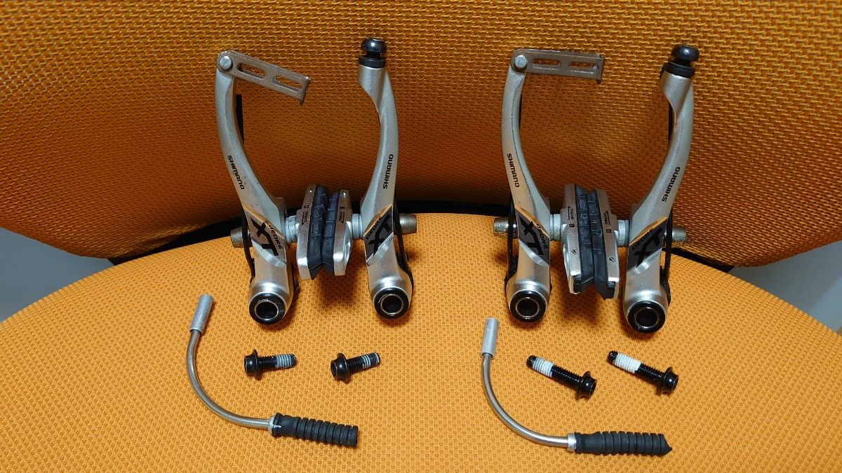 SHIMANO DEORE XT BR-T780 シルバーVブレーキ前後セット｜Yahoo!フリマ