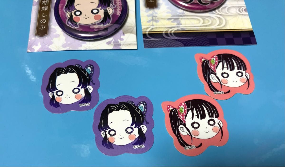 胡蝶しのぶ 胡蝶カナエ 栗花落カナヲ 鬼滅の刃原画展 吾峠呼世晴原画展