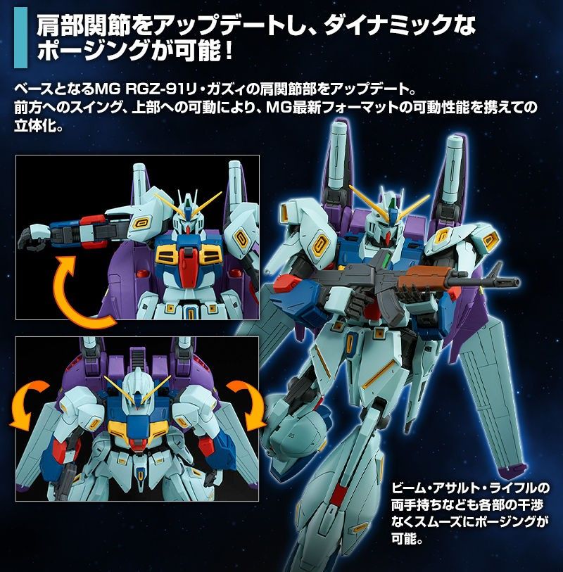 未組立 MG リ・ガズィ・カスタム【機動戦士ガンダム 逆襲のシャア MSV