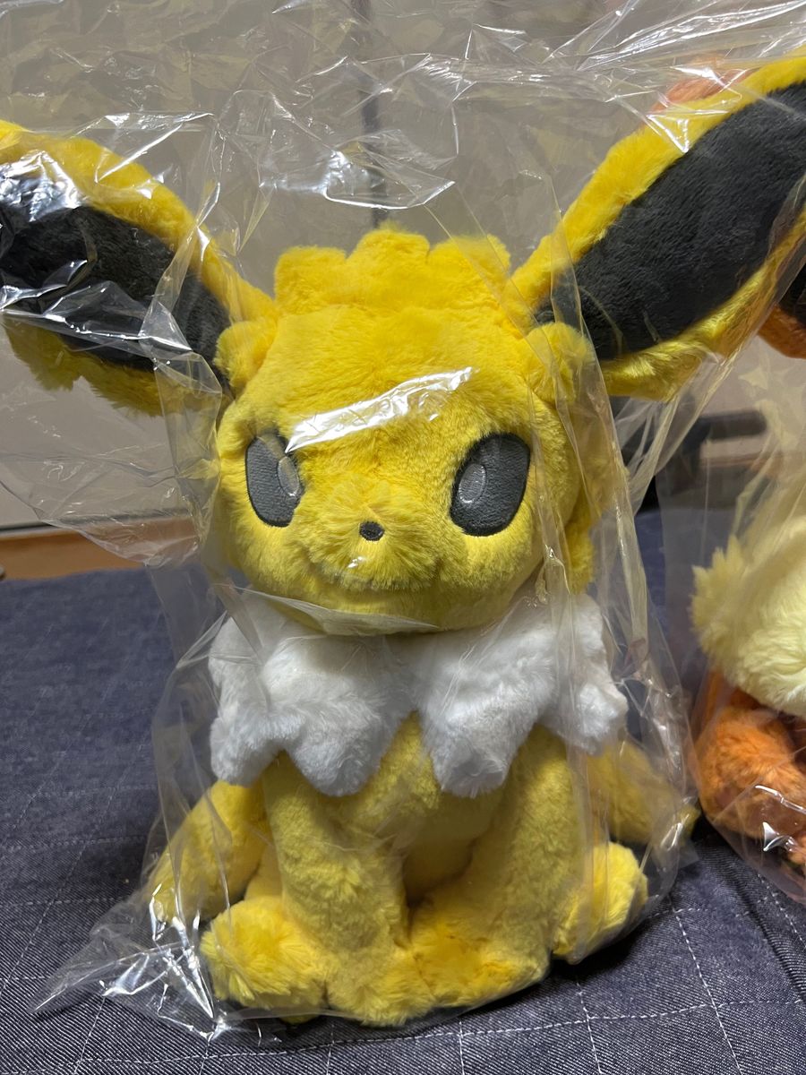 ふわふわ抱きぬいぐるみシャワーズブースターサンダース3体セット