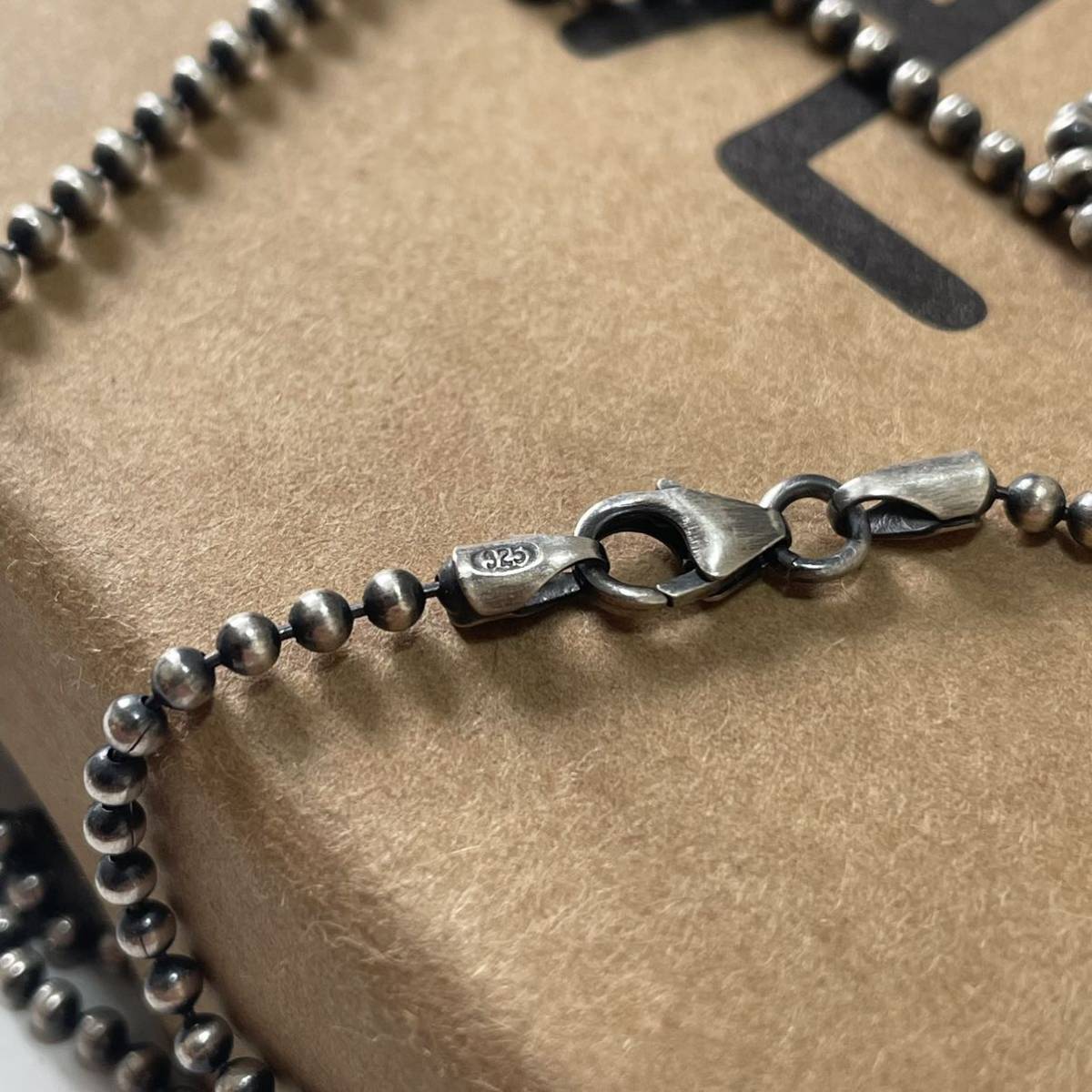 USA製】RRL “Sterling Silver Necklace” ネックレス シルバー 925