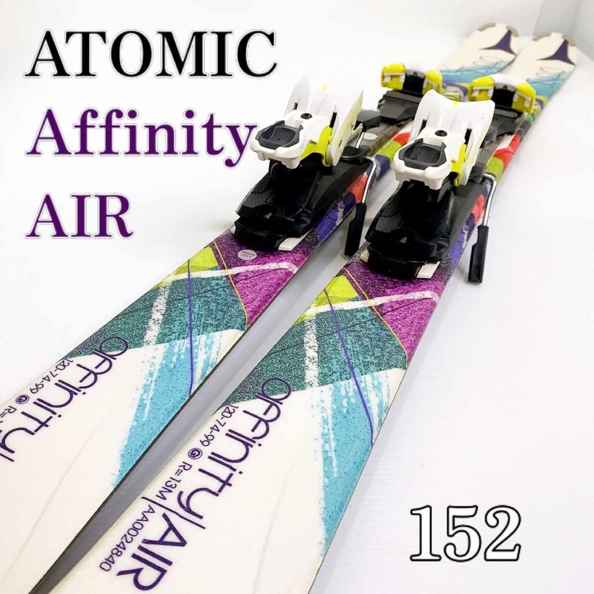 ATOMIC アトミック Affinity Air スキー板 152cm｜Yahoo!フリマ（旧