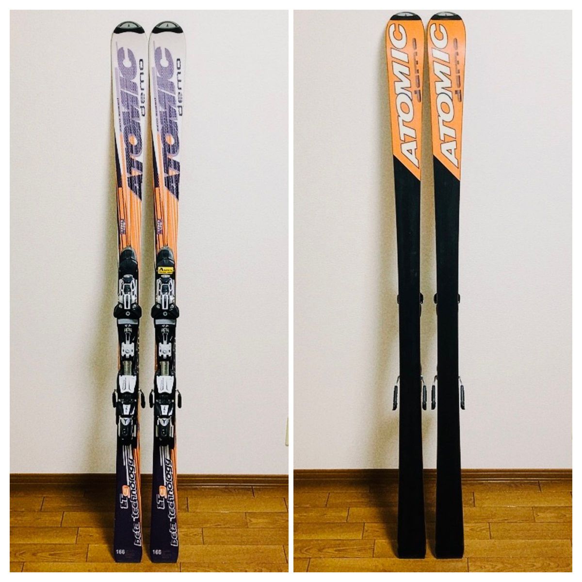 美品 ATOMIC アトミック DEMO LT9 beta technology 166cm ビンディング
