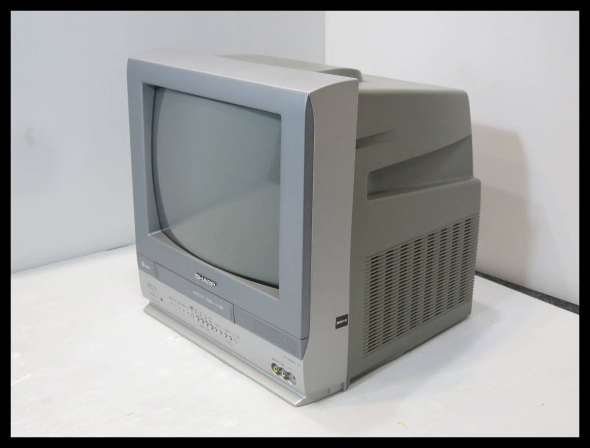 Yahoo!オークション - SHARP VT-14GH10 14型 テレビデオ/ブラウン管テ