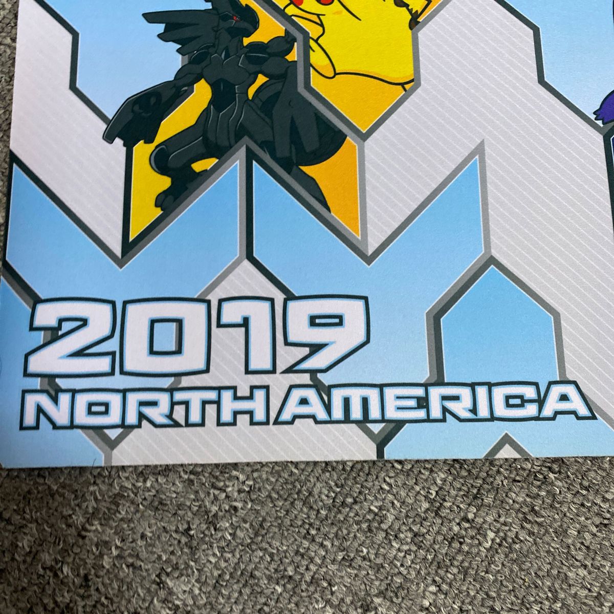 ポケモンカードゲーム 海外公式プレイマット 2019 北米チャンピオン