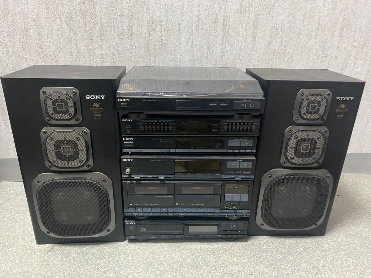 Yahoo!オークション - 【SONY スピーカー システムコンポ】 APM-V705AV